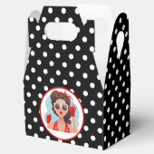 レトロ女性の好意ボックス フェイバーボックス (オープン)