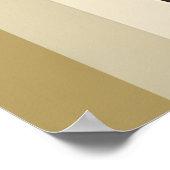 レトロ女性用帽子付きバラ ポスター (角)