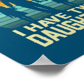 レトロ娘が二人いる私を怖がらせることはできない ポスター (角)