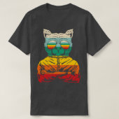 レトロ子猫 Tシャツ (デザイン正面)
