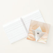 レトロ宇宙ポスター – システム内太陽の展望台 ノートブック (内部)