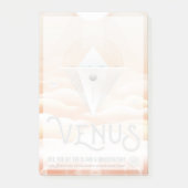 レトロ宇宙ポスター – システム内太陽の展望台 ポストイット (正面)