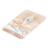 レトロ宇宙ポスター – システム内太陽の展望台 マグネット (左側)