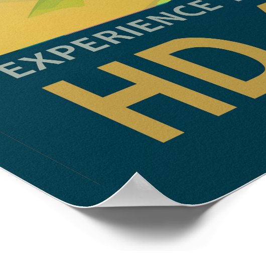 レトロ宇宙ポスター – 地球の重すごいさ ポスター (角)