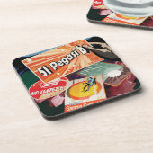 レトロ宇宙ポスター – 太陽系外惑星ディスカバリー51ペガシB コースター (左側)