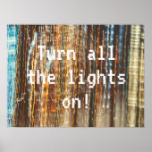 レトロ宇宙光 ポスター (正面)