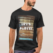 レトロ宇宙光 Tシャツ (正面)