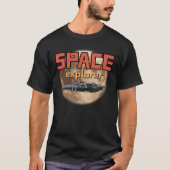 レトロ宇宙探検家 Tシャツ (正面)