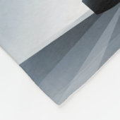 レトロ宇宙旅行ポスター – ドワーフプラネットセレス。 フリースブランケット (角)