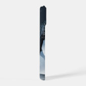 レトロ宇宙旅行ポスター – ドワーフプラネットセレス。 iPhone 15ケース (右側面)