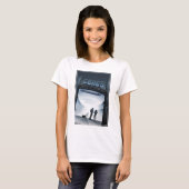 レトロ宇宙旅行ポスター – ドワーフプラネットセレス。 Tシャツ (正面フル)