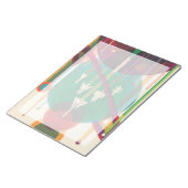 レトロ宇宙旅行ポスタ太陽のー – システムグランドツアー ノートパッド (アングル)