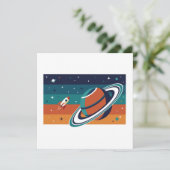 レトロ宇宙旅行 招待状 (スタンド正面)