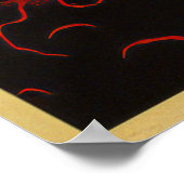 レトロ宇宙時代探査未来的ポスター ポスター (角)