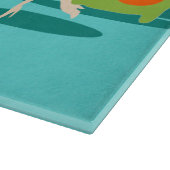 レトロ宇宙時代漫画切り取りボード カッティングボード (角)