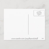 レトロ宇宙船サンタクリスマスポストカード シーズンポストカード (裏面)