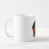 レトロ宇宙飛行士マグ コーヒーマグカップ (左)