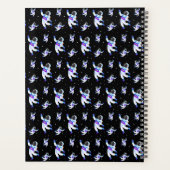 レトロ宇宙飛行士宇宙カスタムプランナー プランナー手帳 (裏面)