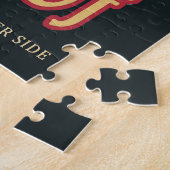 レトロ宇宙Kepler-186fのポスター。 ジグソーパズル (側面)