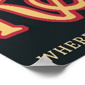 レトロ宇宙Kepler-186fのポスター。 ポスター (角)