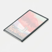 レトロ宇宙Kepler-186fのポスター。 ポストイット (アングル)