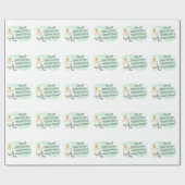 レトロ家が真空を嫌う ラッピングペーパー (フラット)