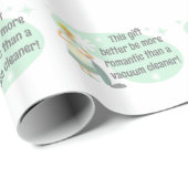 レトロ家が真空を嫌う ラッピングペーパー (ロールコーナー)