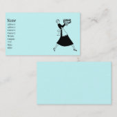 レトロ家政婦 名刺 (正面/裏面)