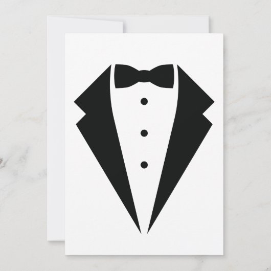 レトロ小さな紳士が赤ちゃんのシャワーを途中で 招待状 (裏面)