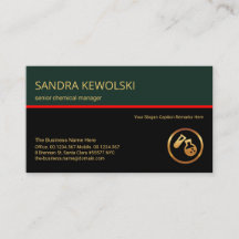 レトロ層スタイリッシュ赤線化学技術者