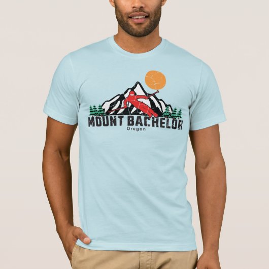 レトロ山バチェラースキー Tシャツ (正面)