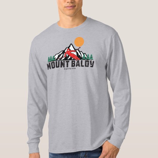 レトロ山バルディスキー Tシャツ (正面)