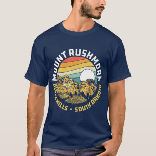 レトロ山ラシュモア国立記念ヴィンテージ Tシャツ