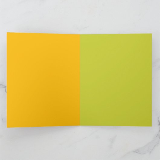 レトロ山景色 カード (内部)