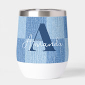 レトロ市松模様にフェード (背面)