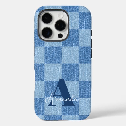 レトロ市松模様にフェード Case-Mate iPhoneケース (裏面)