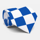 レトロ市松模様に ネクタイ (ロール)