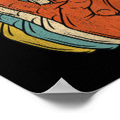 レトロ平和ヴィンテージ60年代70年代ヒッピー ポスター (角)