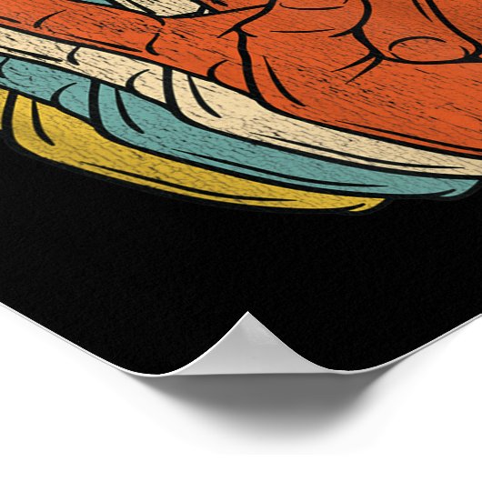 レトロ平和ヴィンテージ60年代70年代ヒッピー ポスター (角)