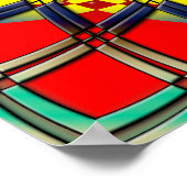 レトロ平和標識ポスタープリント ポスター (角)