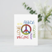 レトロ平和 ポストカード (スタンド正面)