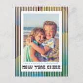 レトロ年始応援写真はがき シーズンポストカード (正面)