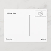 レトロ幸せ結婚と喜びのカップルの贈り物 ポストカード (裏面)