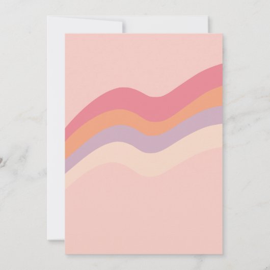 レトロ幽霊ハロウィンフォーエバー不気味誕生日 招待状 (裏面)