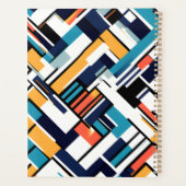 レトロ幾何パーソナライズされた形状2024プランナー プランナー手帳 (裏面)