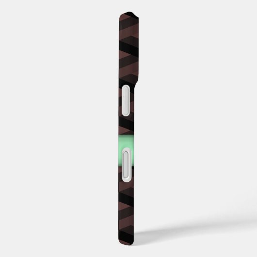 レトロ幾何モダンバラチョーカーマクシマリストケース Case-Mate iPhoneケース (裏面 / 右)