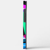 レトロ幾何学カラフルパターン Case-Mate iPhoneケース (裏面 / 左)