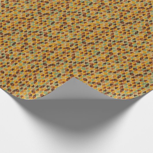 レトロ幾何学模様3 ラッピングペーパー (角)