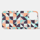 レトロ幾何学的でシームレスなヴィンテージ背景 Case-Mate iPhoneケース (裏面 (横))