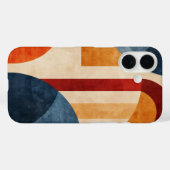 レトロ幾何学的アーチ Case-Mate iPhoneケース (裏面 (横))